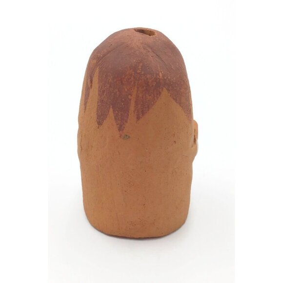 Terracotta Thumb Shaped Music Band Folk Art Ornaments Set of 5 Mariachi Handmade - Picture 7 of 14